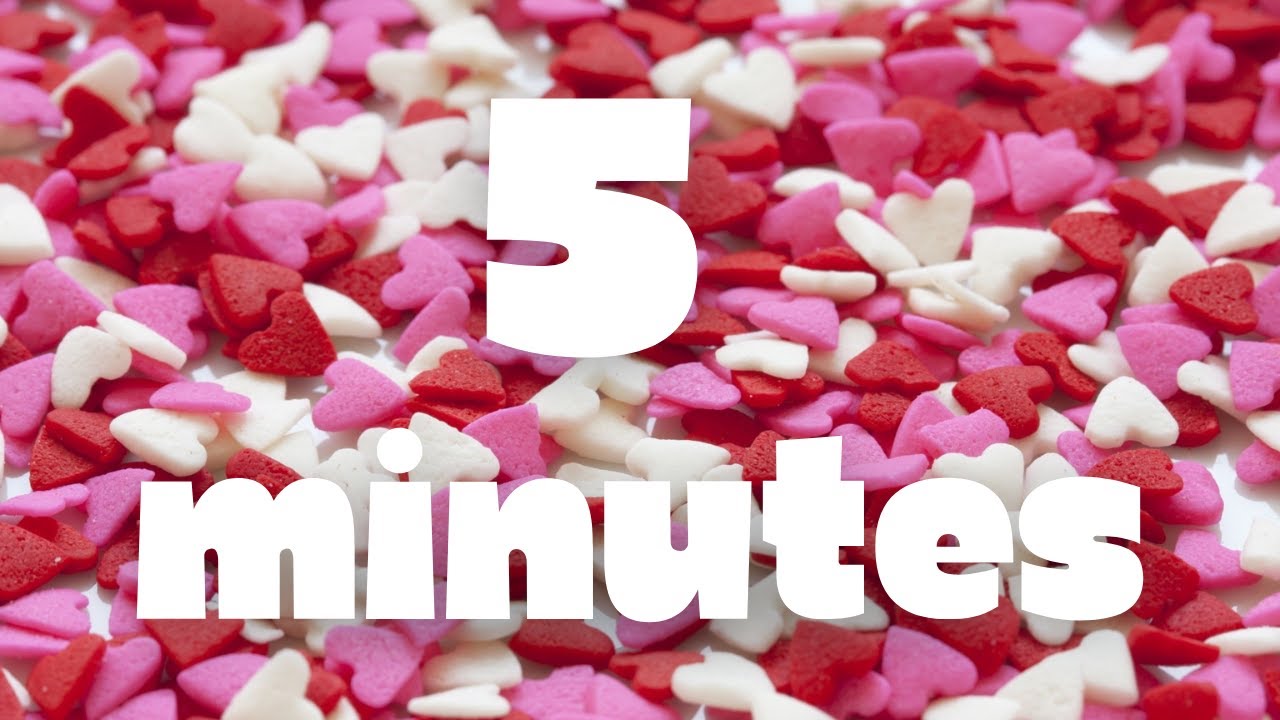 5 Minute Countdown Timer | Valentine Hearts