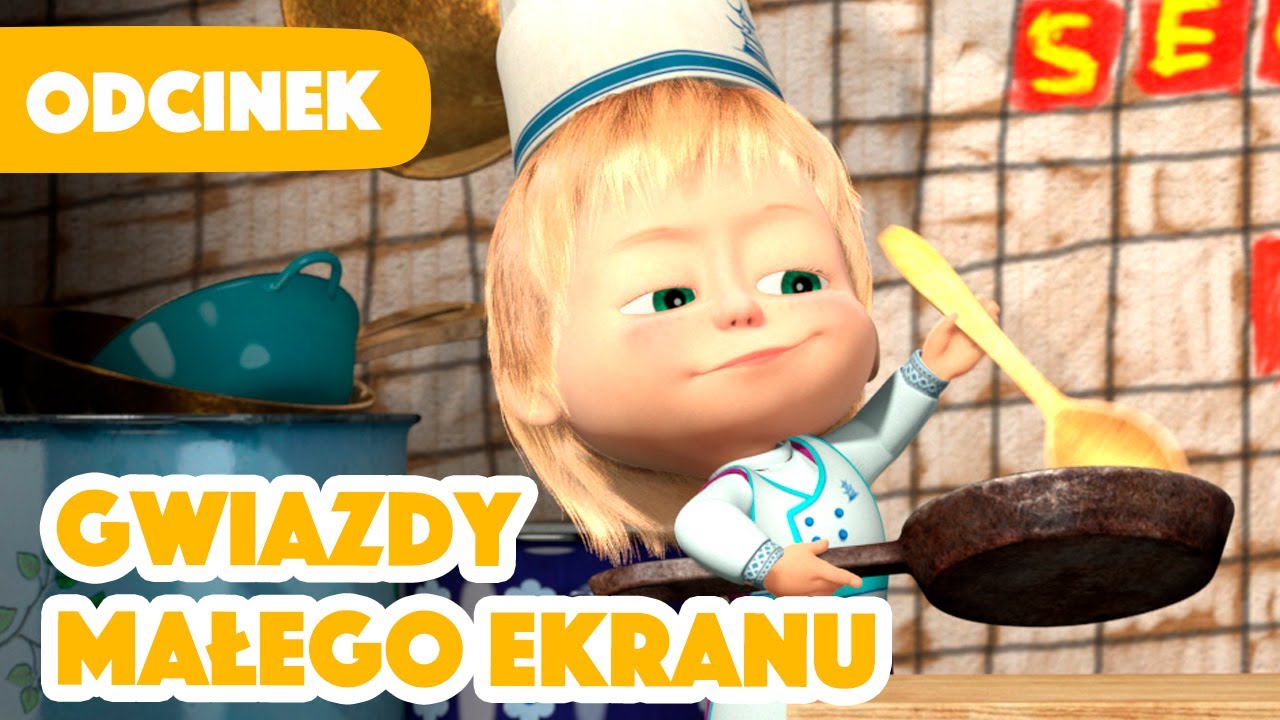 💥 Nowy odcinek 2023 💥 Masza i Niedźwiedź 🐻👱‍♀️ Gwiazdy małego ekranu 📺🐼 Odcinek 49