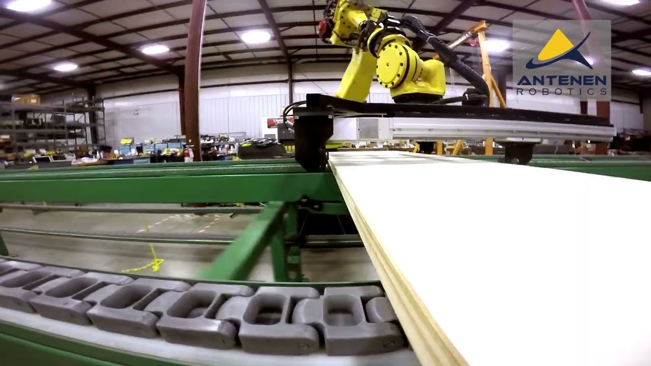 Fanuc Robotic Door Stacking Using High Speed Line Tracking