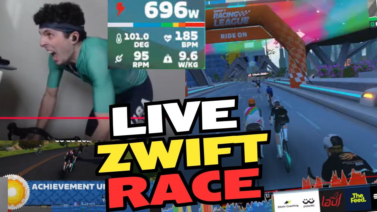 🔴 LIVE ZWIFT GAMES AGAINST THE #1 ZWIFTER