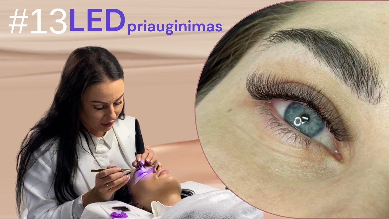 #13 Ar galima išmokti Led priauginimo iš Youtube? - Ana Kernovič (3dalis)