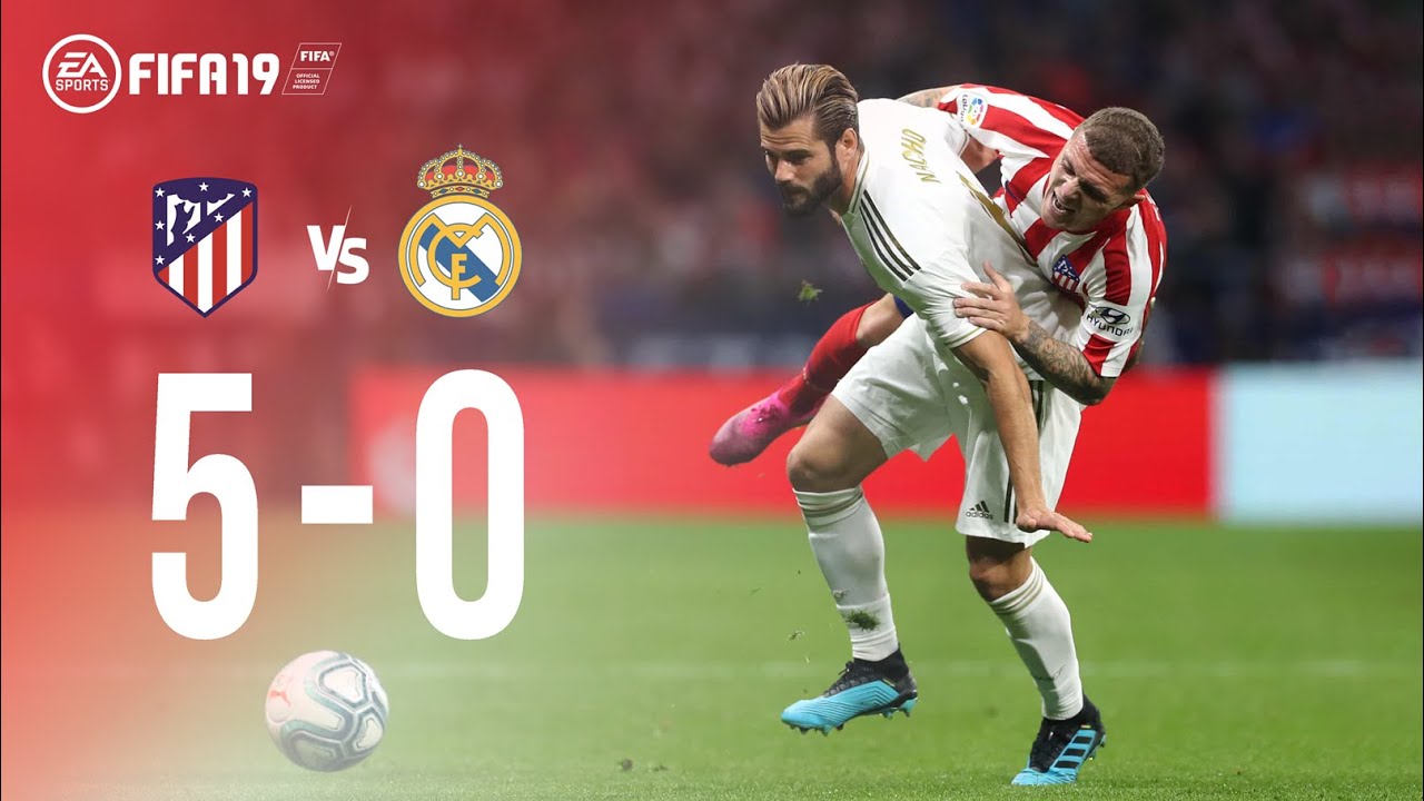 FIFA19 | CRAZIEST Moments in Madrid Derby History | Real Madrid vs Atletico.
