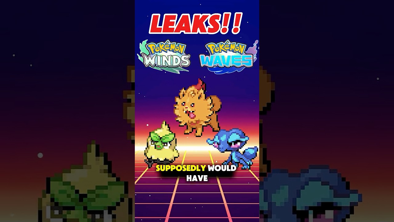 Pok&eacute;mon Winds and Waves LEAK!! NEW Regional FORMS!