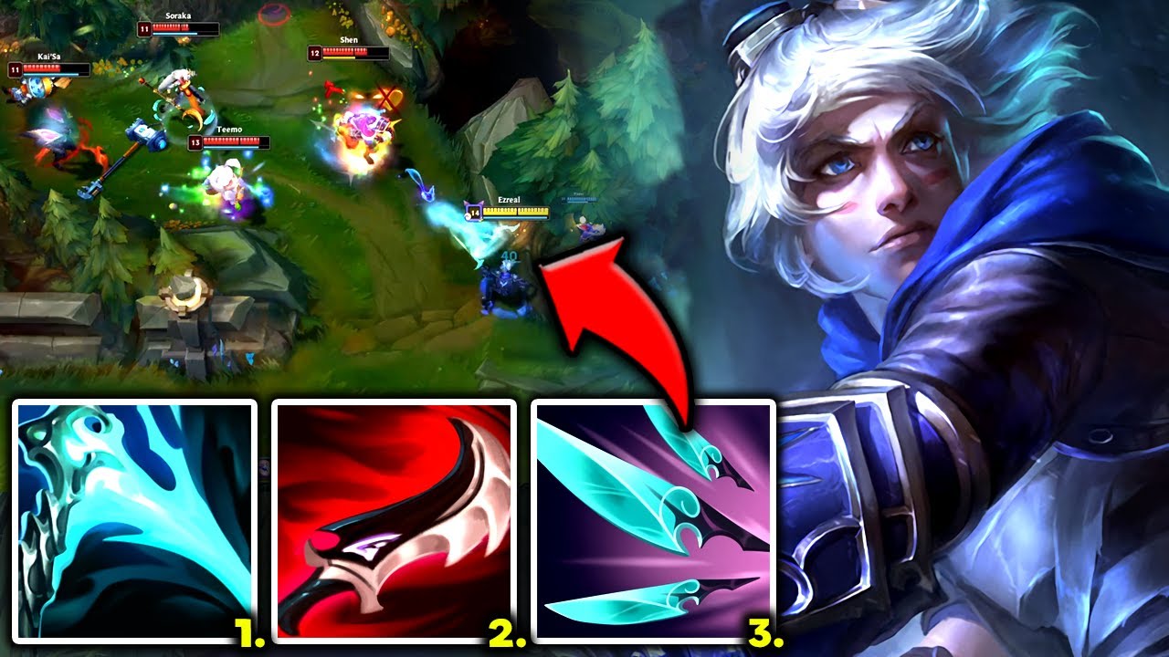 EZREAL TOP BUT IT LOOKS LIKE I'M HACKING (200 ABILITY HASTE) - S12 Ezreal TOP Gameplay Guide