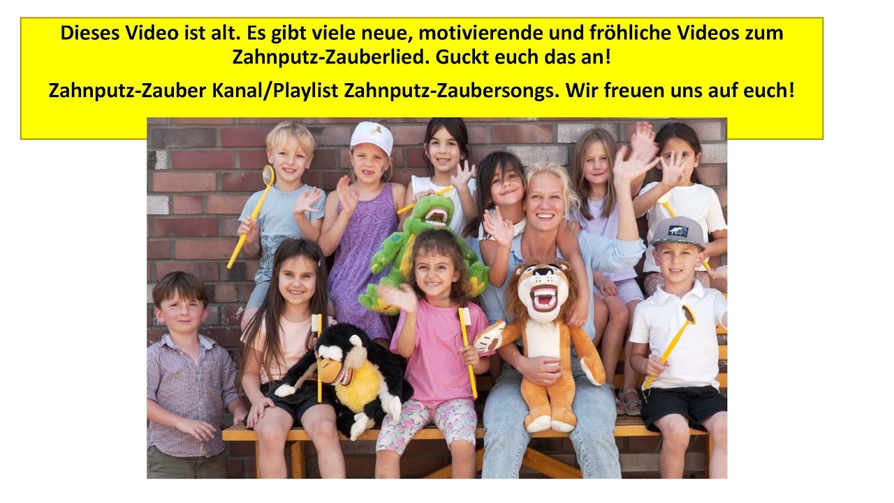 Das Zahnputz-Zauberlied f&uuml;r die KAIplus Systematik - mit Standbildern
