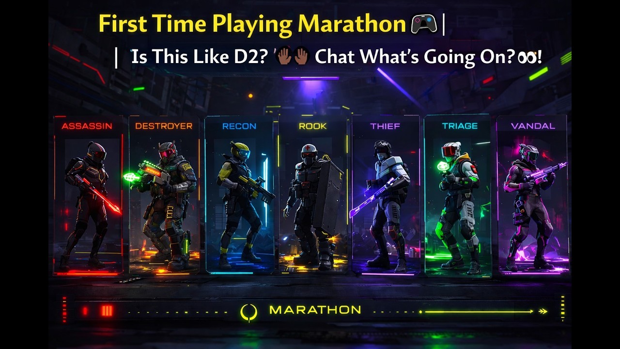First Time Playing Marathon🎮 | Is This Like D2?👐🏾 | Chat What's Going On?👀!
