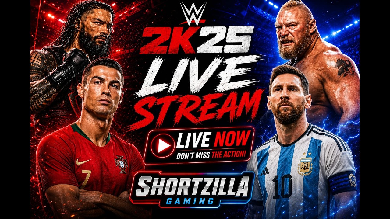 WWE 2K25 LIVE &ndash; Best Match Ever Played | Unbelievable Finish! #wwe #wrestling #wwe2k25 #shorts Ep-1