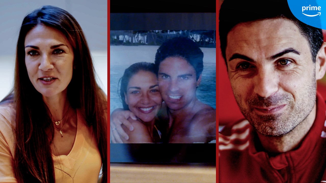 This is what it's like to live with Mikel Arteta! 🏡