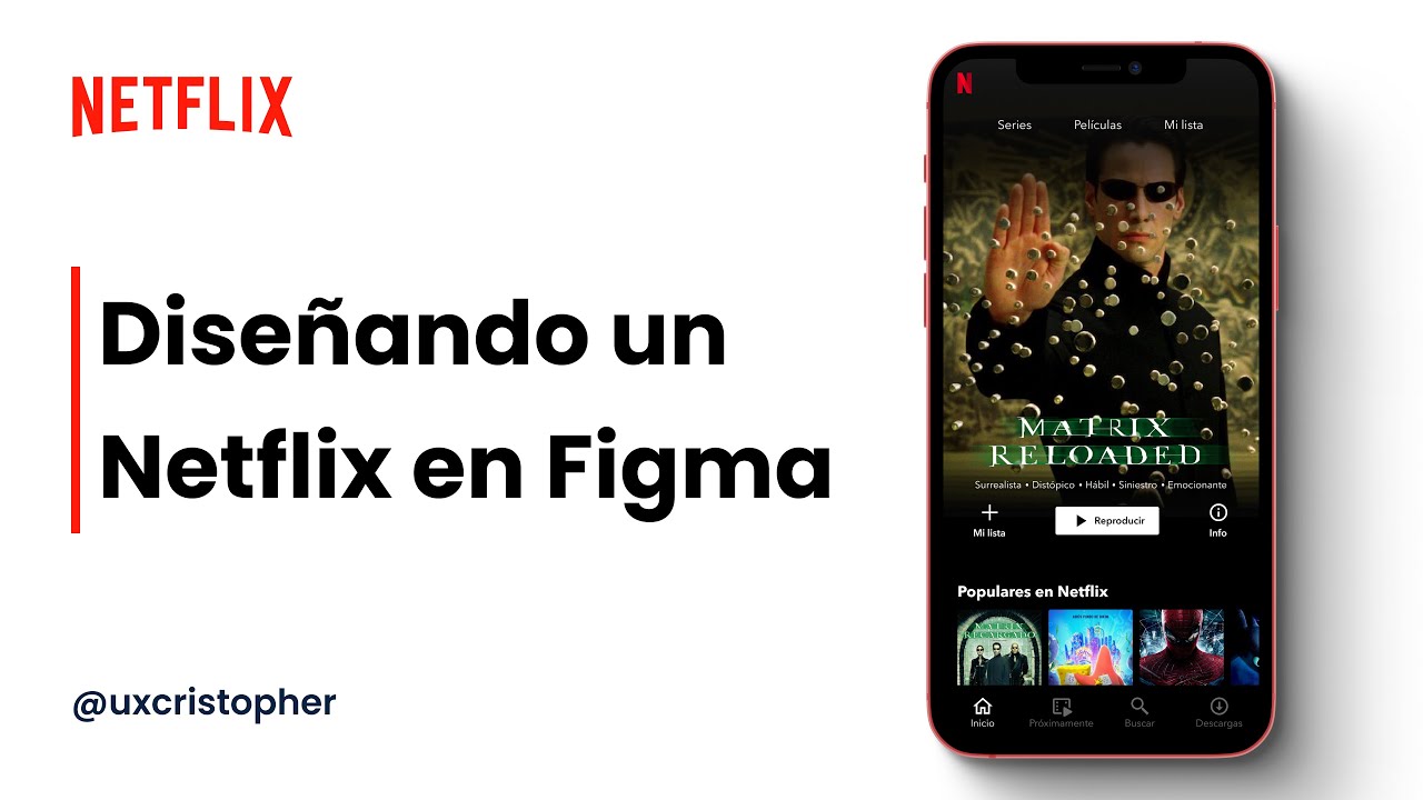 Figma Tutorial - Diseñando un Netflix en Figma