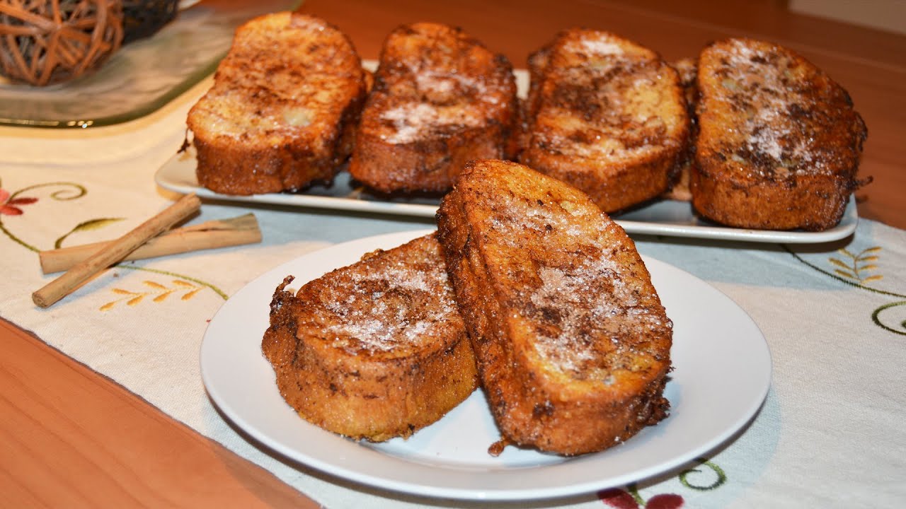 Spanish Bread Pudding (Torrijas) - Easy Spanish Dessert Recipe
