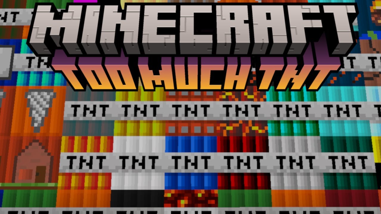 Minecraft - More TNT Mod Showcase (Insane Explosions!)
