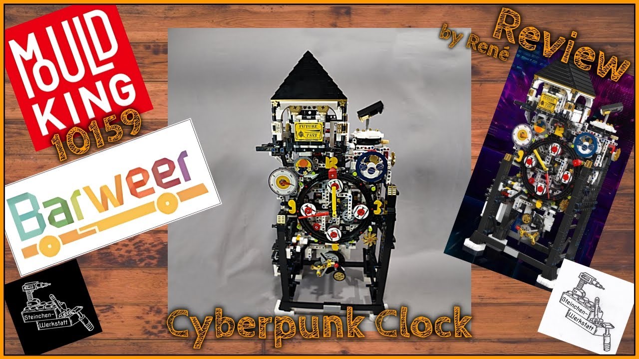 🤘 Diese Uhr sollte sich jeder besorgen... Mould King 10159 Cyberpunk Clock | Review