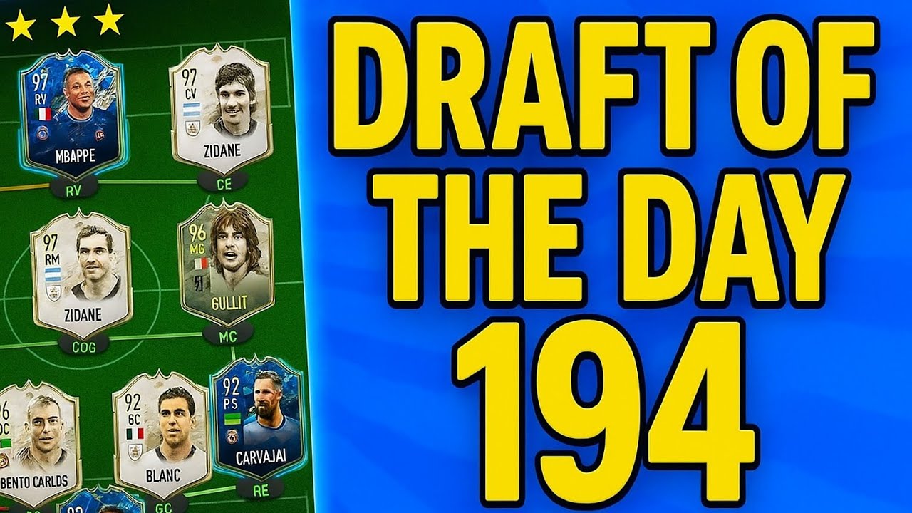 Completing The Draft Of The Day *194* (Madfut 25) 