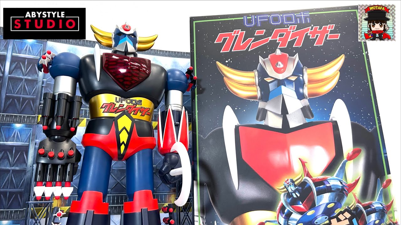 【UFOロボ グレンダイザー】最先端レトロスタイルで復活！世界3000個限定 ジャンボグレンダイザー / ABYstyle Studio GRENDIZER Jumbo Bonus Version