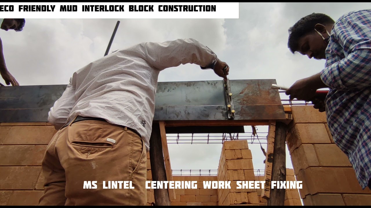 #Ecofriendly constructions #Mud block # natural construction