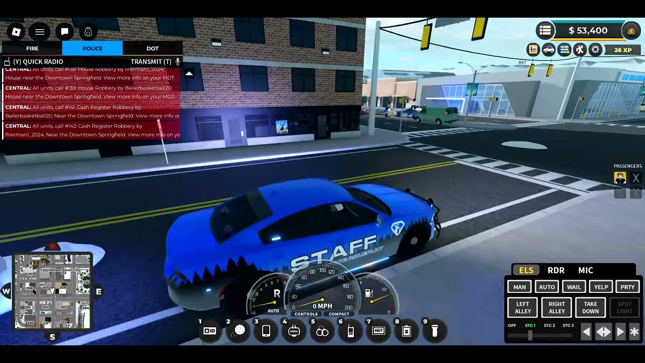 HR staff patrol as Management In Alaska State Roleplay! (ERLC)