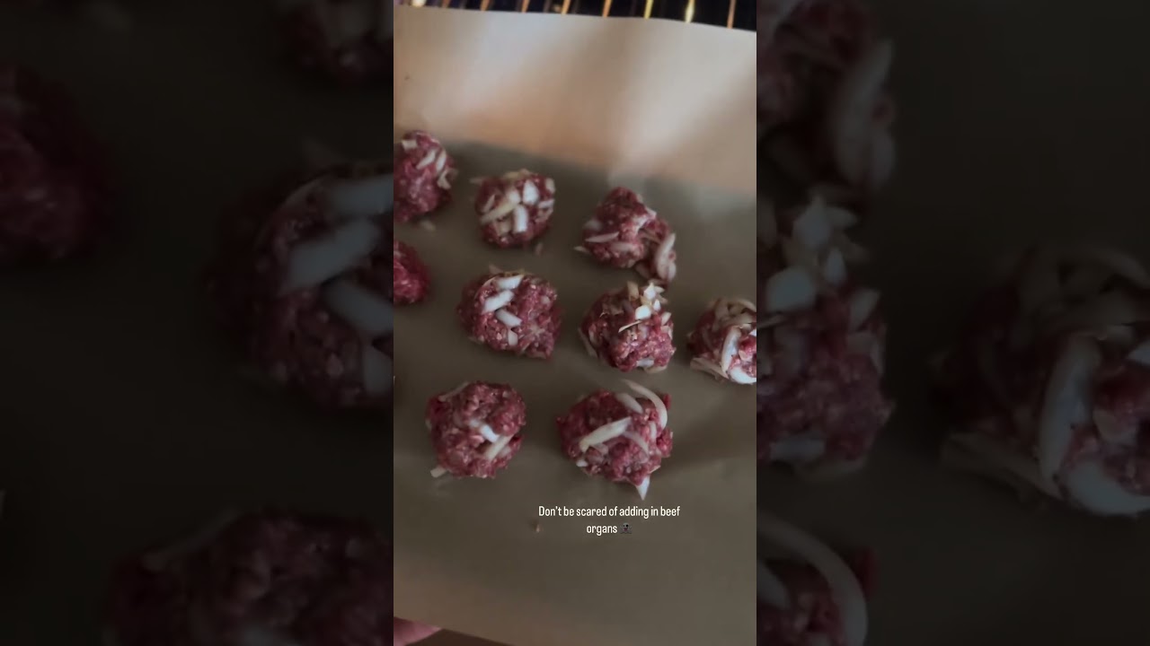 How to hide Organ Meats 101 #ketocarnivore #organmeats #carnivore #animalbased #nosetotail