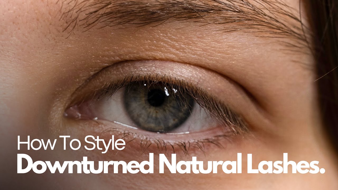 How to Style Downturned Natural Lashes / Lash Extension Tutorial / Eyelash Mapping and Curl Mixing