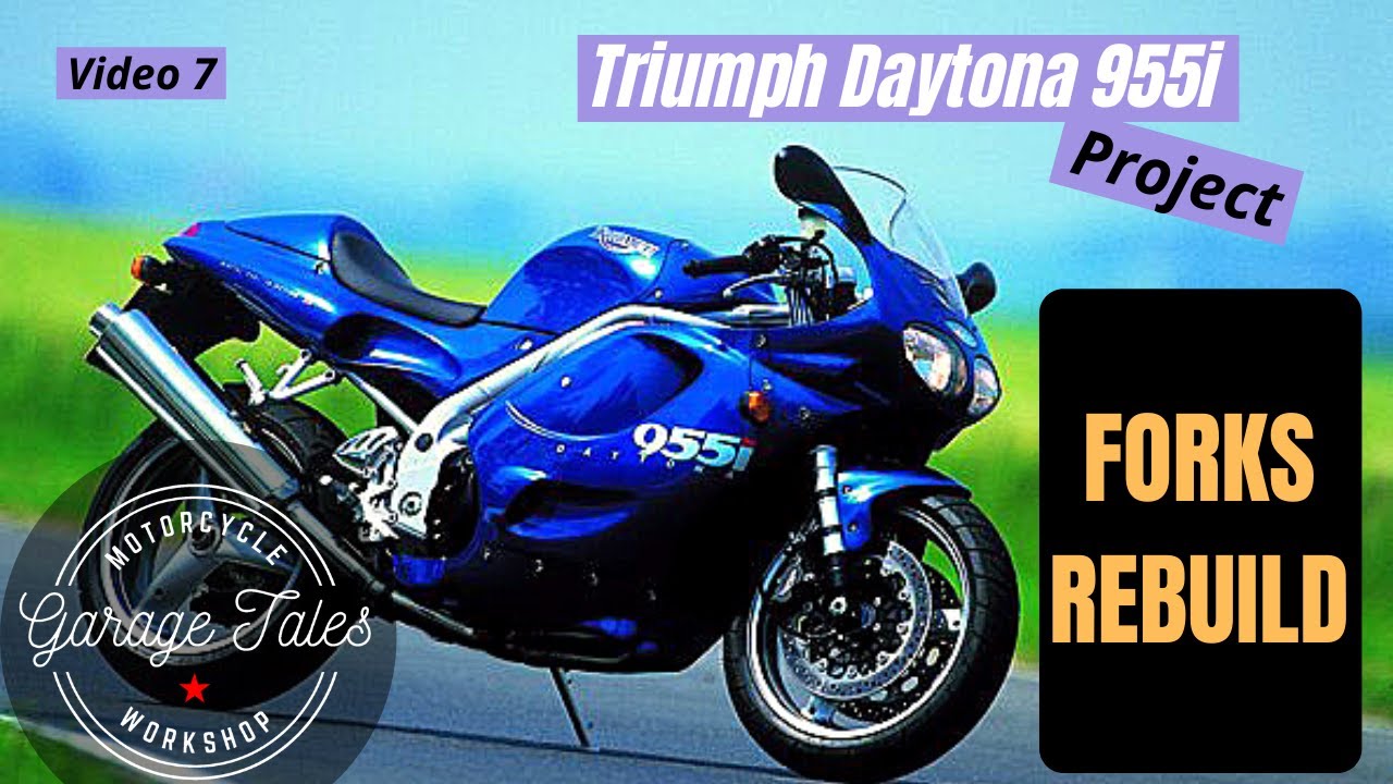 Triumph Daytona 955i видео 7 - Переборка вилок