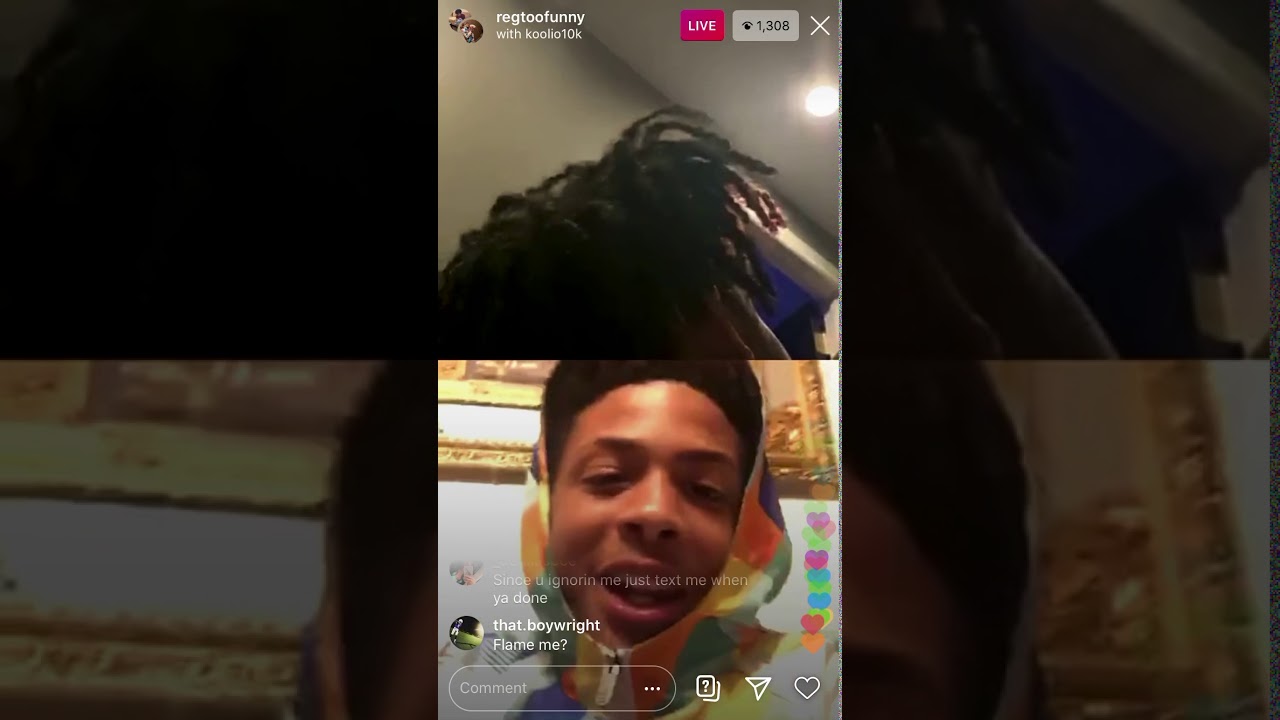 Reg to funnytoofunny roasting people on live pt:3😂💀
