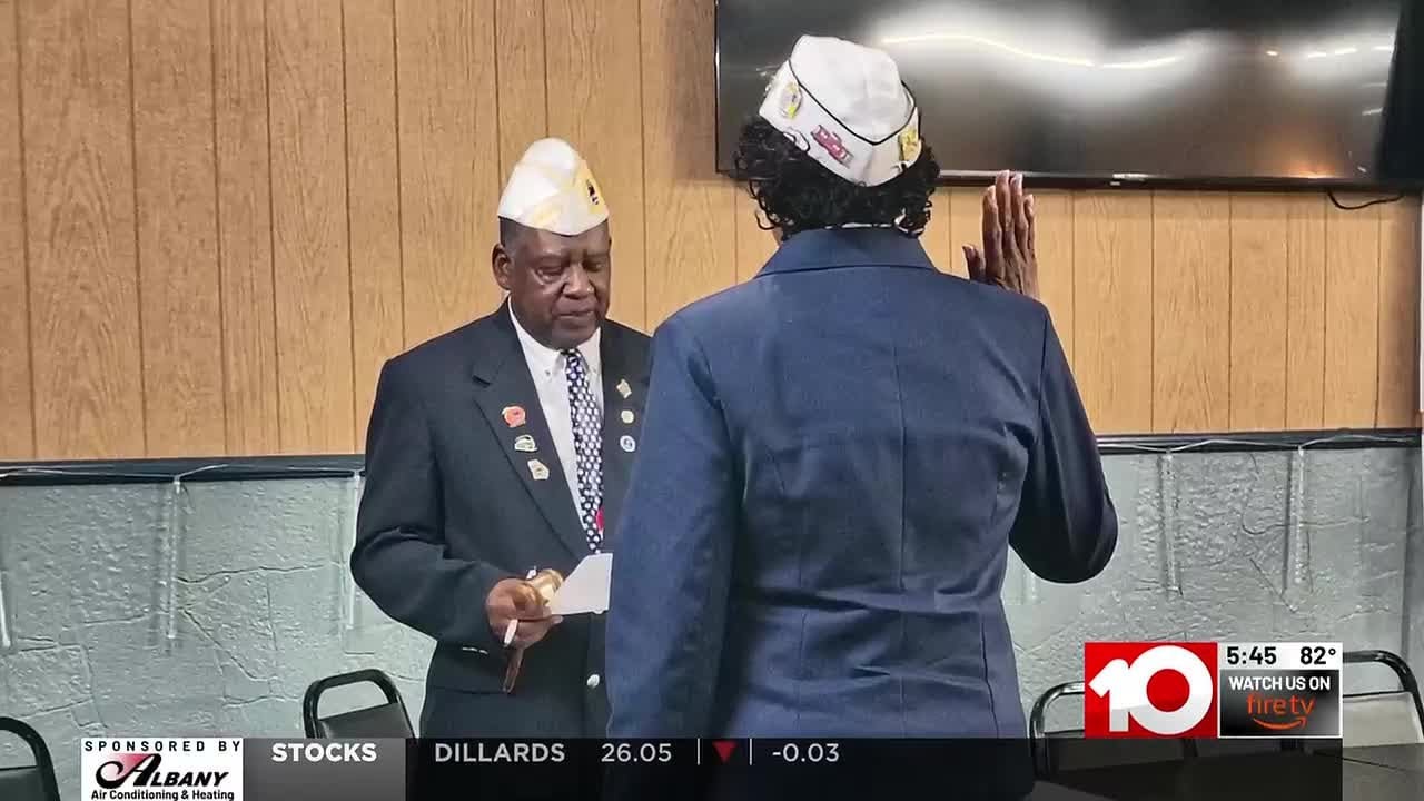 Valdosta American Veterans Post 607 celebrates First Female Commander in 72 year history