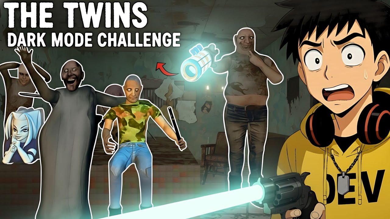 I Tried DARK MODE in The Twins Revolution 💀 | Anzu Senpai Gameplay