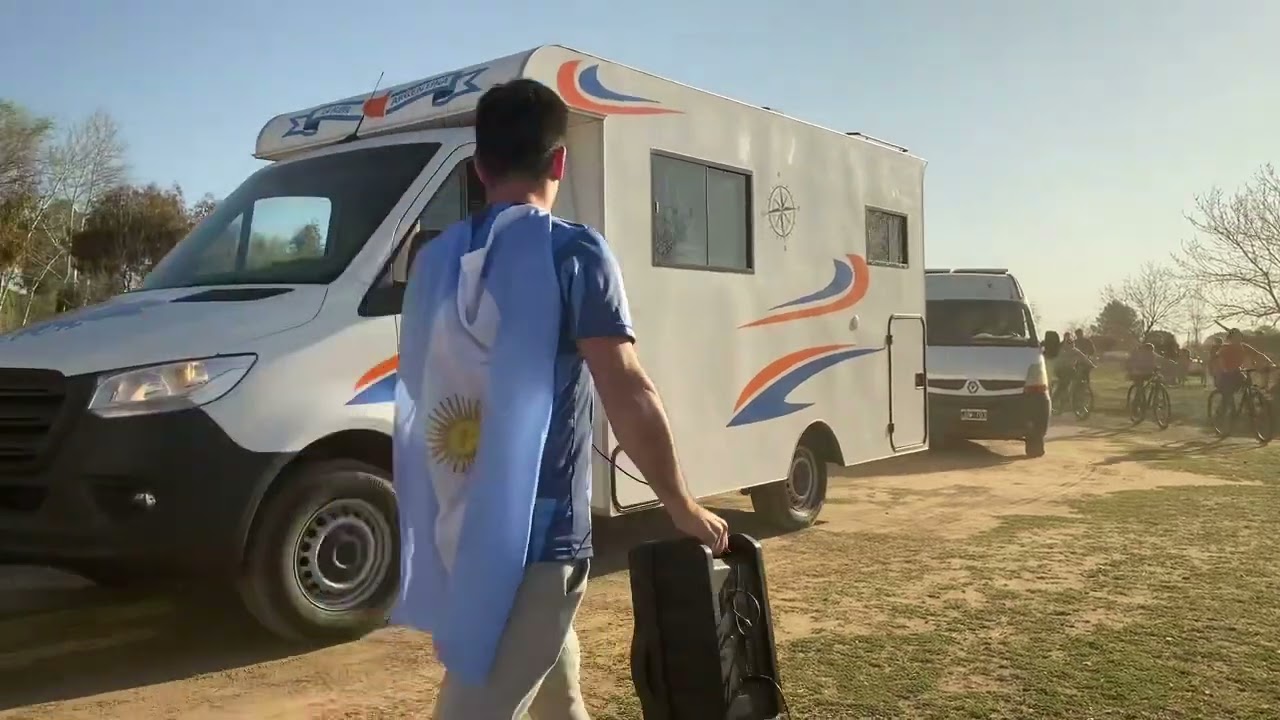 1º encuentro nacional de rodanteros en Eduardo Castex, La Pampa
