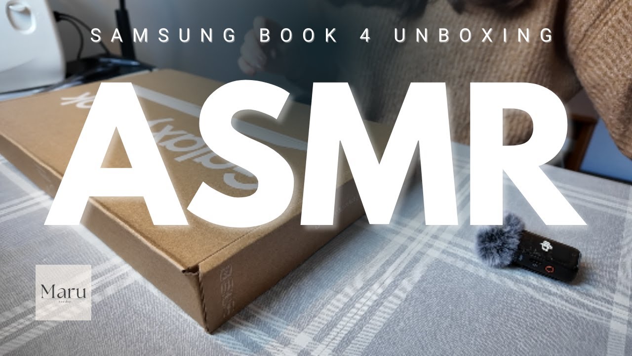 Samsung Book 4 Unboxing ASMR | Simple, No-Talking ASMR With Satisfying Sounds