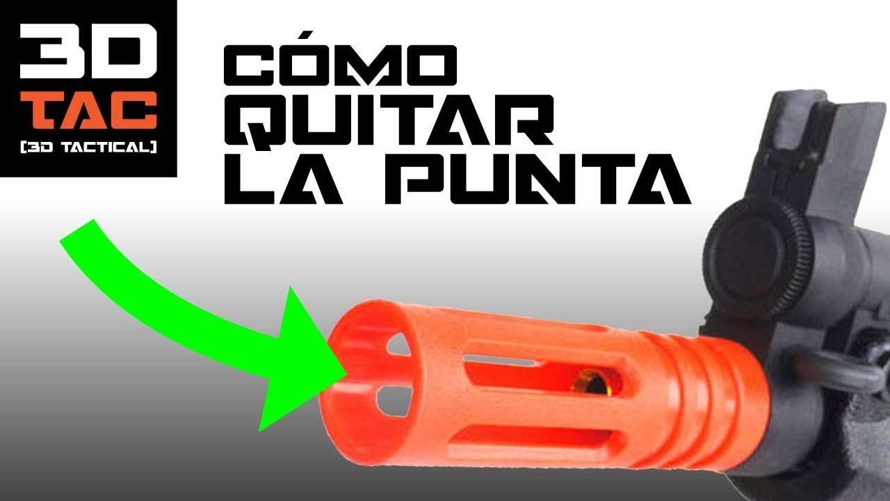 Airsoft Tips / Como quitar la punta naranja atascada?