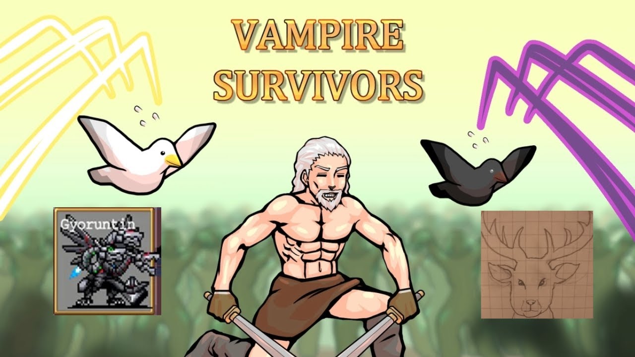 Unlocking Laborratory Secret Character Gyoruntin and Gameplay - Vampire Survivors Laborratory Update