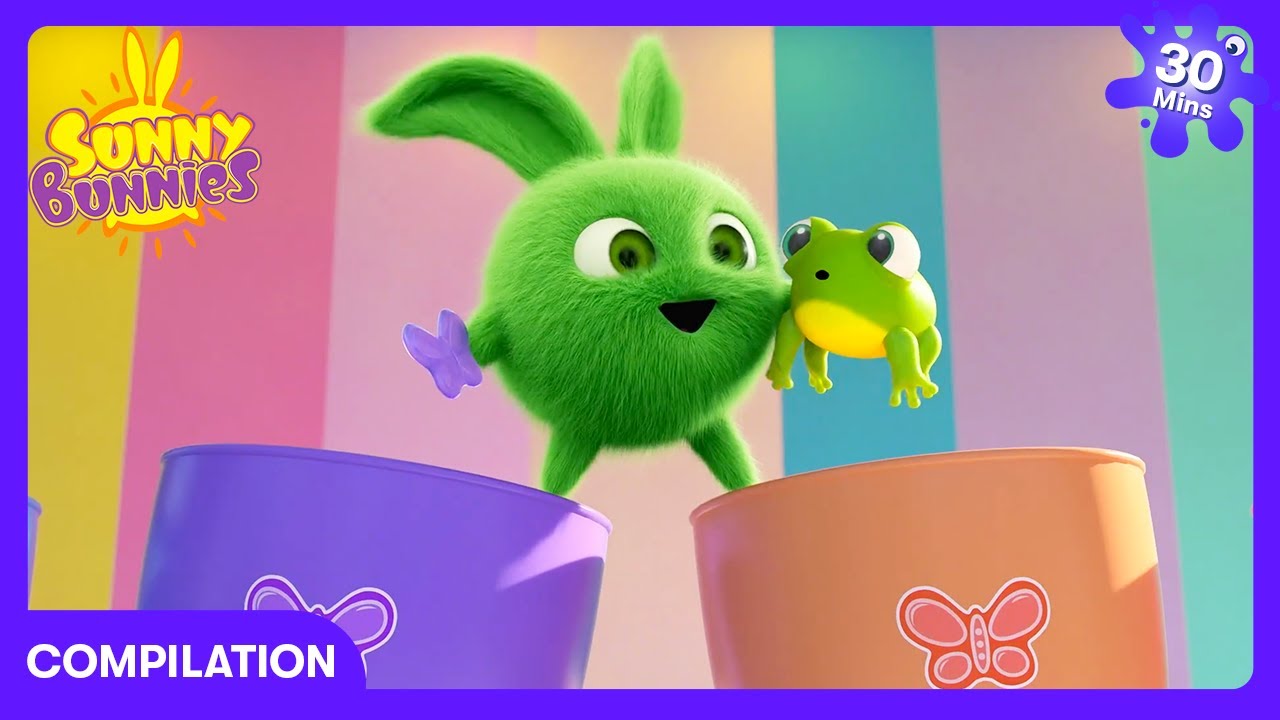 Sunny Bunnies - فوضى الألوان في المتجر | كرتون أطفال | WildBrain مدينة الكرتون الصغيرة