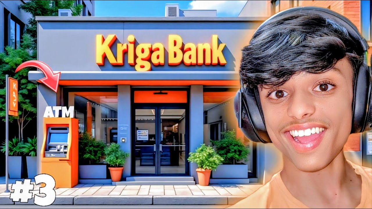 I BOUGHT 🤑 NEW ATM FOR MY BANK | BANKER SIMULATOR #3