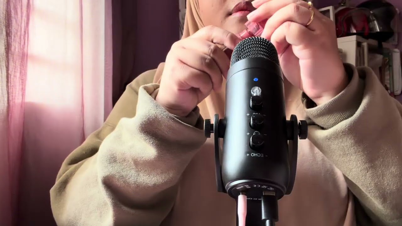 my first asmr video!