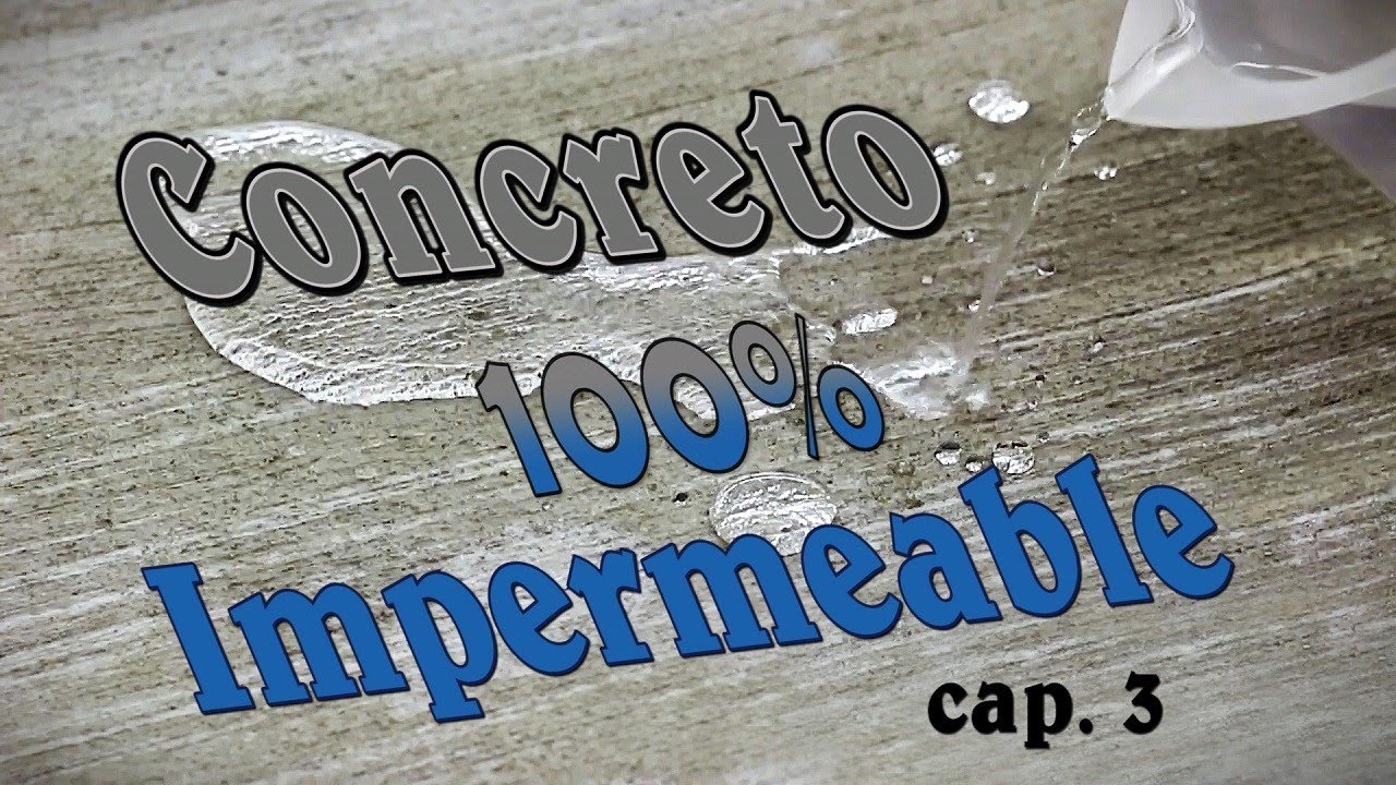 ¿Cómo hacer 💧Concreto Impermeable? - capítulo 3