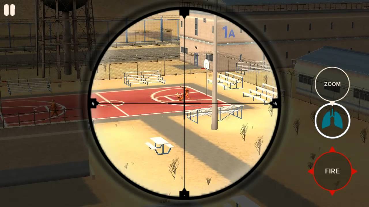 Sniper Duty : Prison Yard Campaign -1 Level - 9