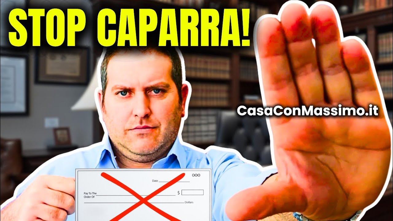 L'UNICO Motivo per CUI NON Devi Pagare la Caparra (E Come Evitare di Perderla)
