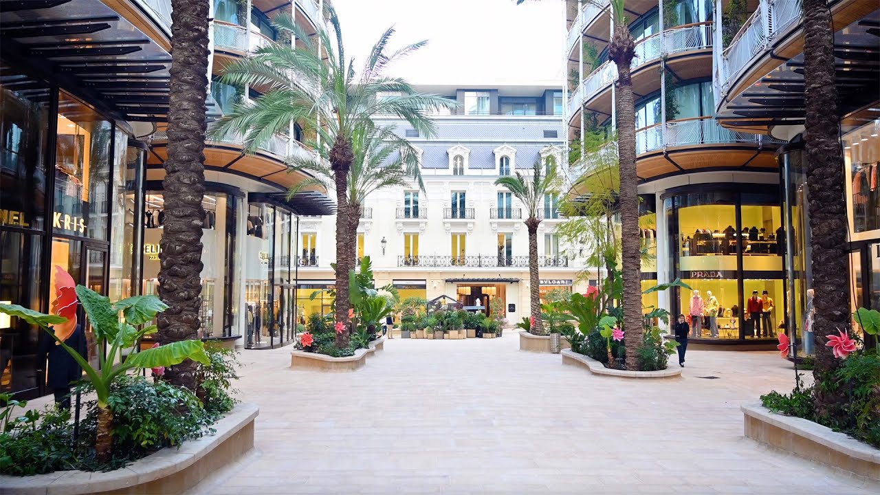 Monte Carlo, Monaco, March  2022, Casino, Port, Garden, Train Station