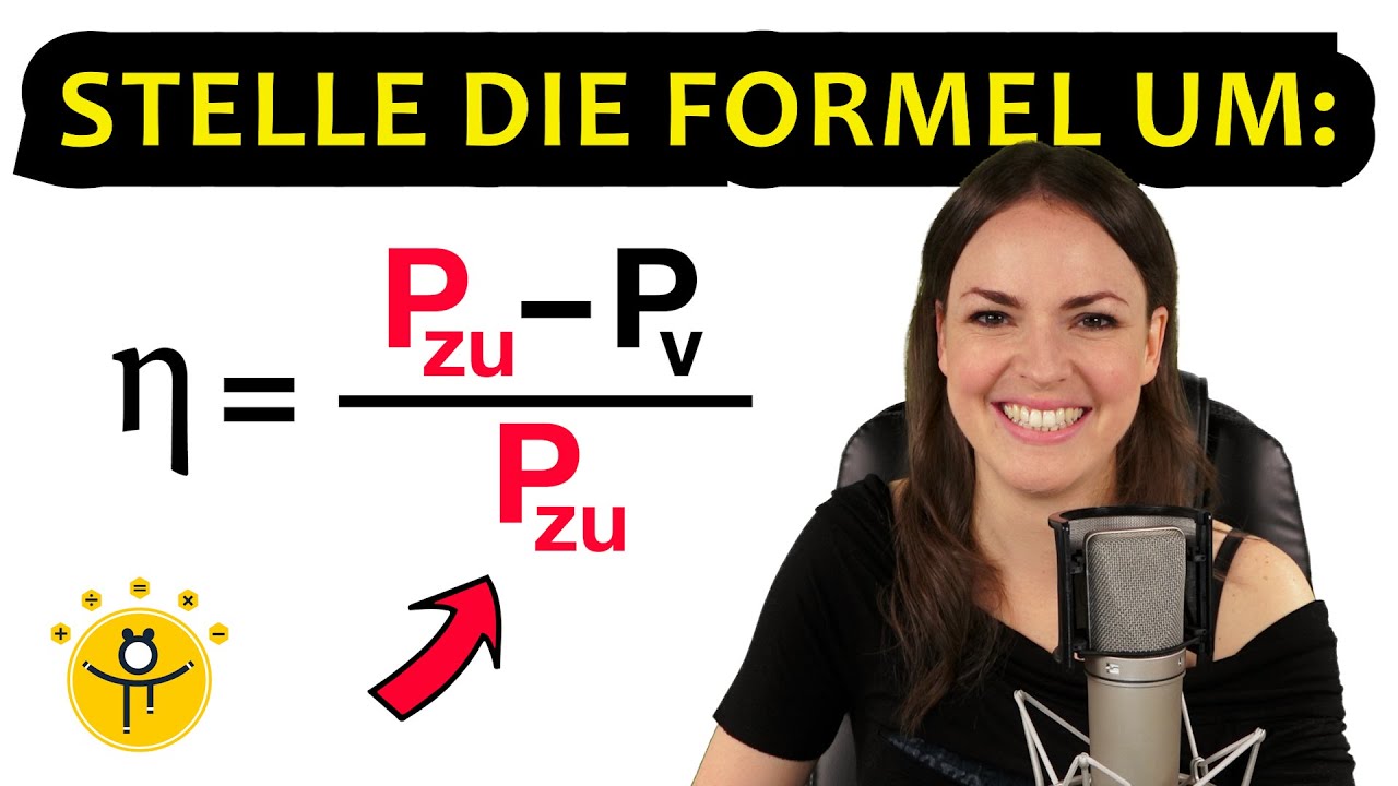 Formeln umstellen einfach erklärt – Elektrotechnik