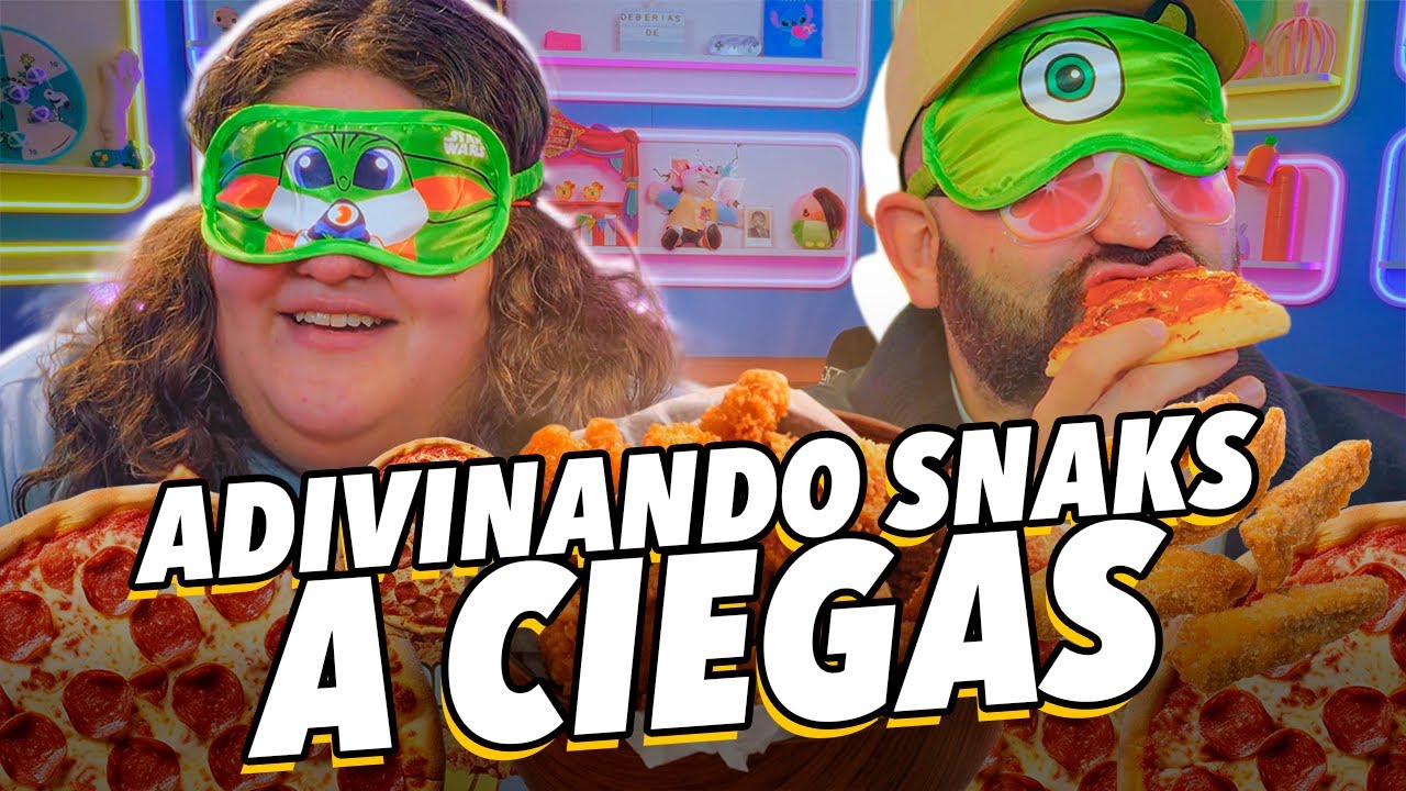 Adivinando Snacks a Ciegas