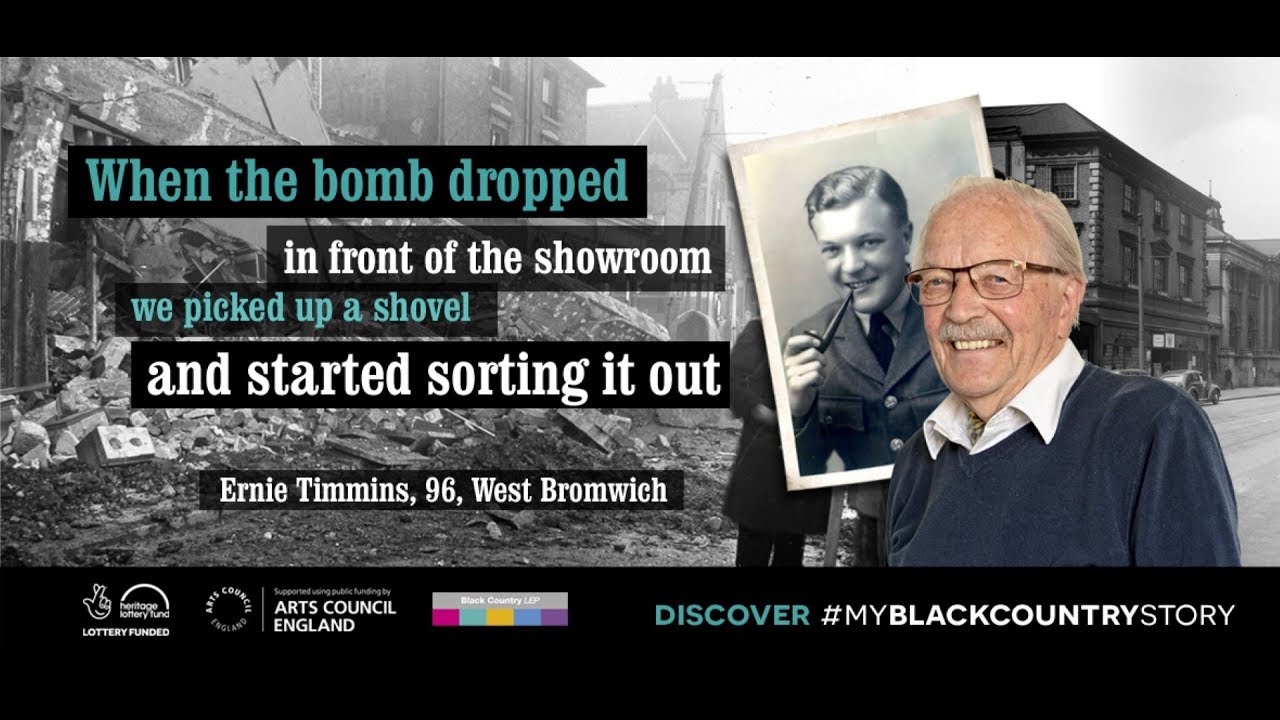 Memories of West Bromwich High Street from 96 year old Ernie Timmins
