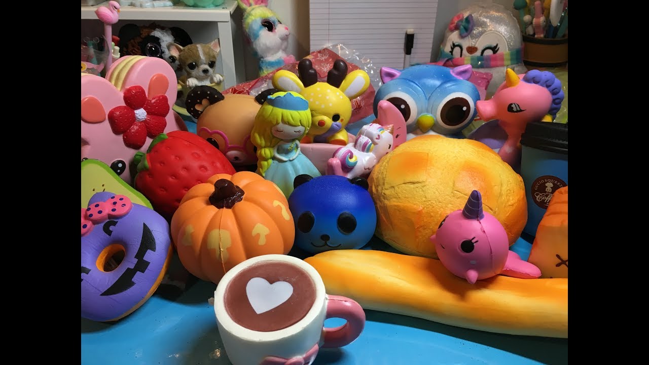 La mia Collezione di Squishy!