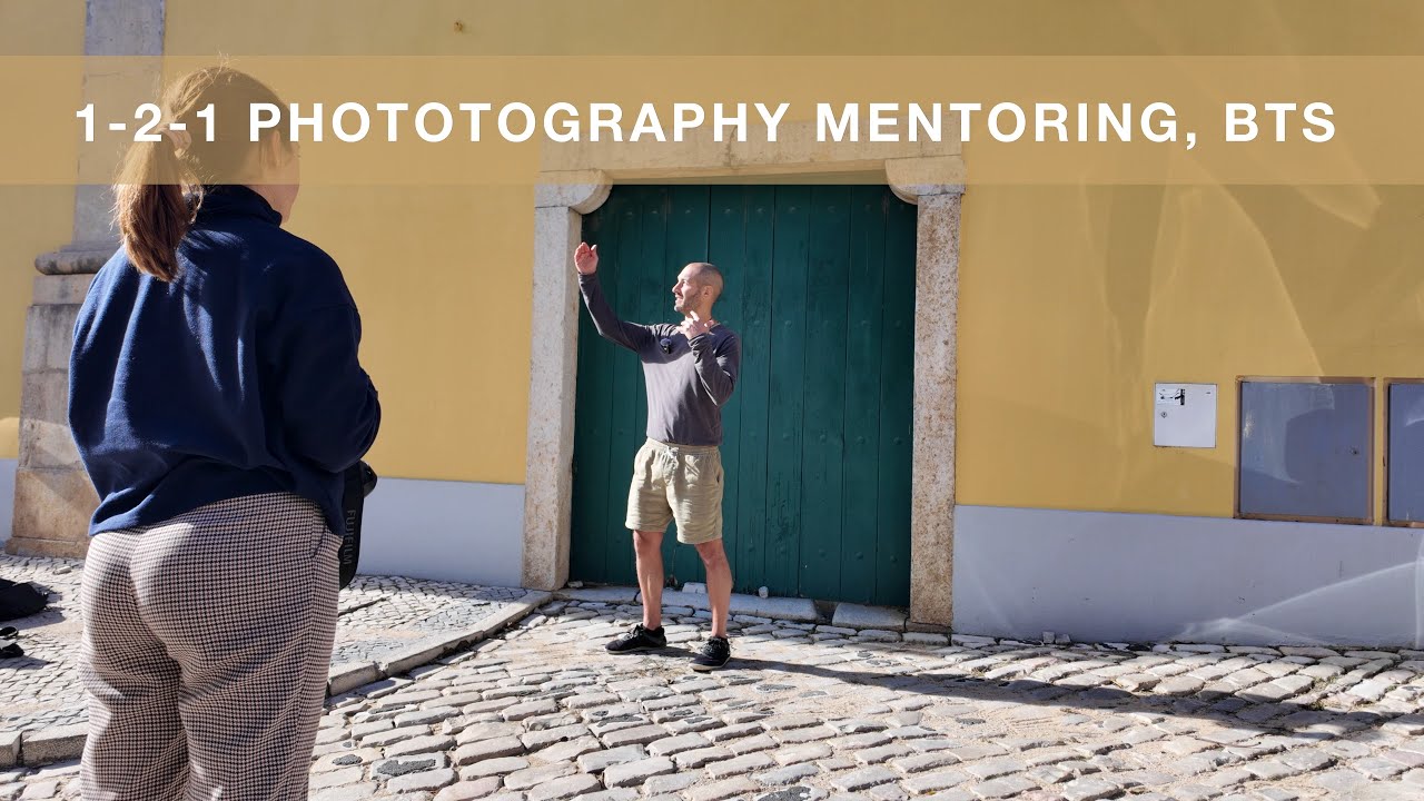 Photography Mentoring Session in Portugal (BTS)