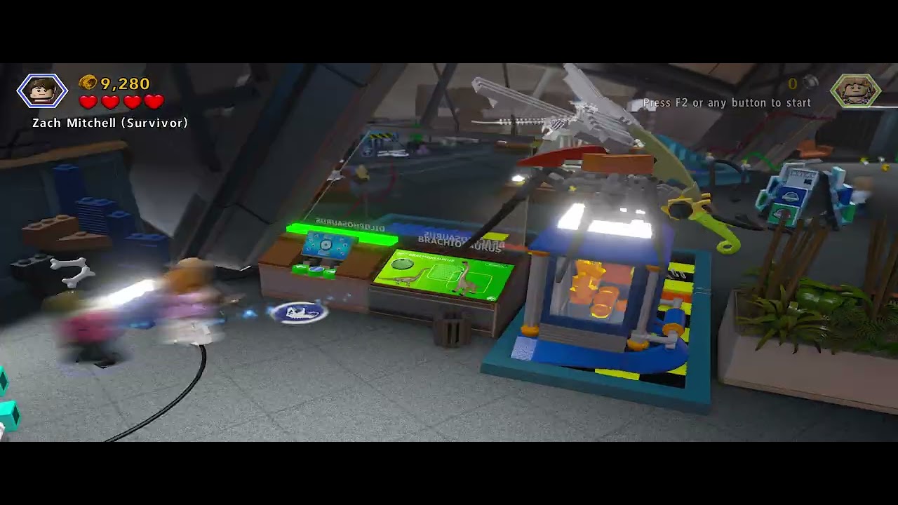 Lego Jurassic Gameplay 3