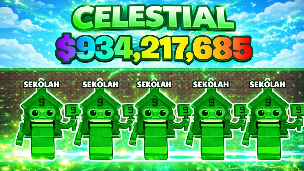 COMO PEGAR BRAINROT CELESTIAL INFINITO no FUJA DO TSUNAMI PARA BRAINROTS! roblox