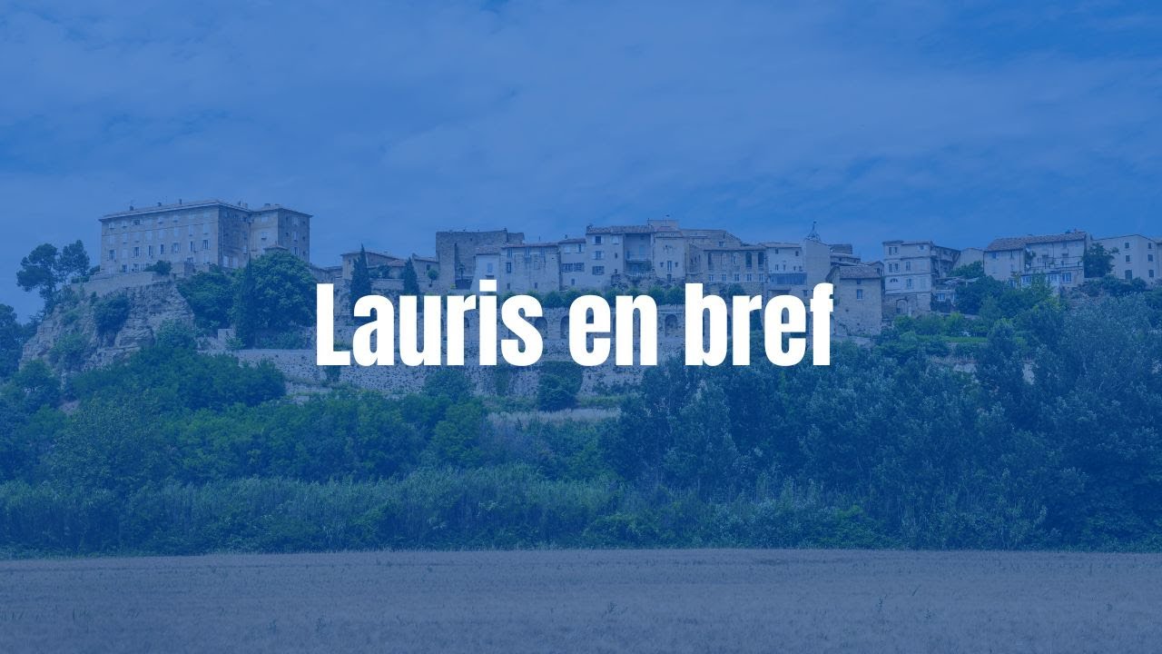 Lauris dans le Luberon : tourisme et vie locale