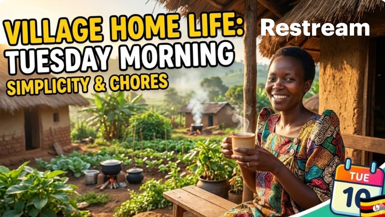 The Reality of Village Life: Morning Chores at Home
