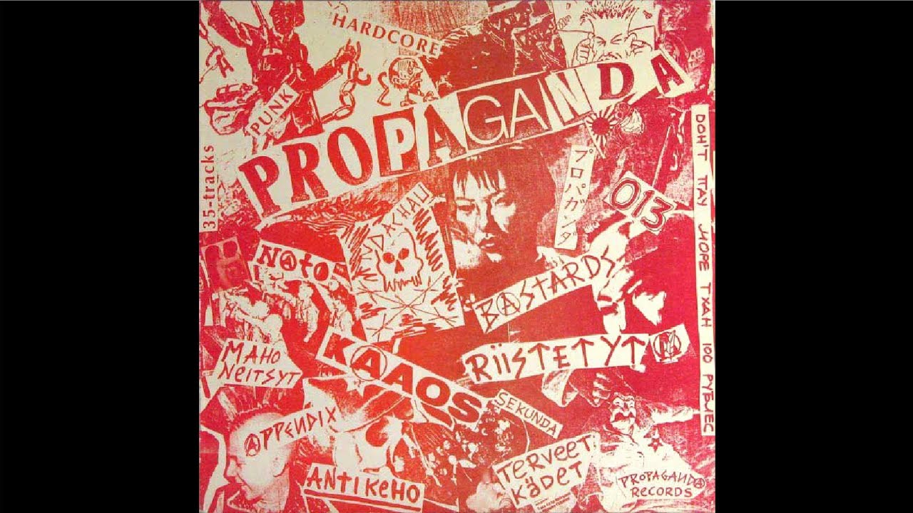 V/A - Russia Bombs Finland - Propaganda Records - LP