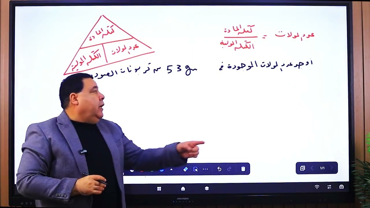 مراجعة النصف الاول من الباب الاول | للصف الثاني الثانوي كيمياء مستر احمد الموافي