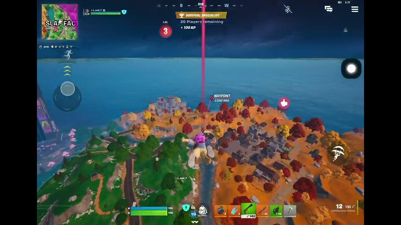 FORTNITE DUO WIN, IPad Pro POV 