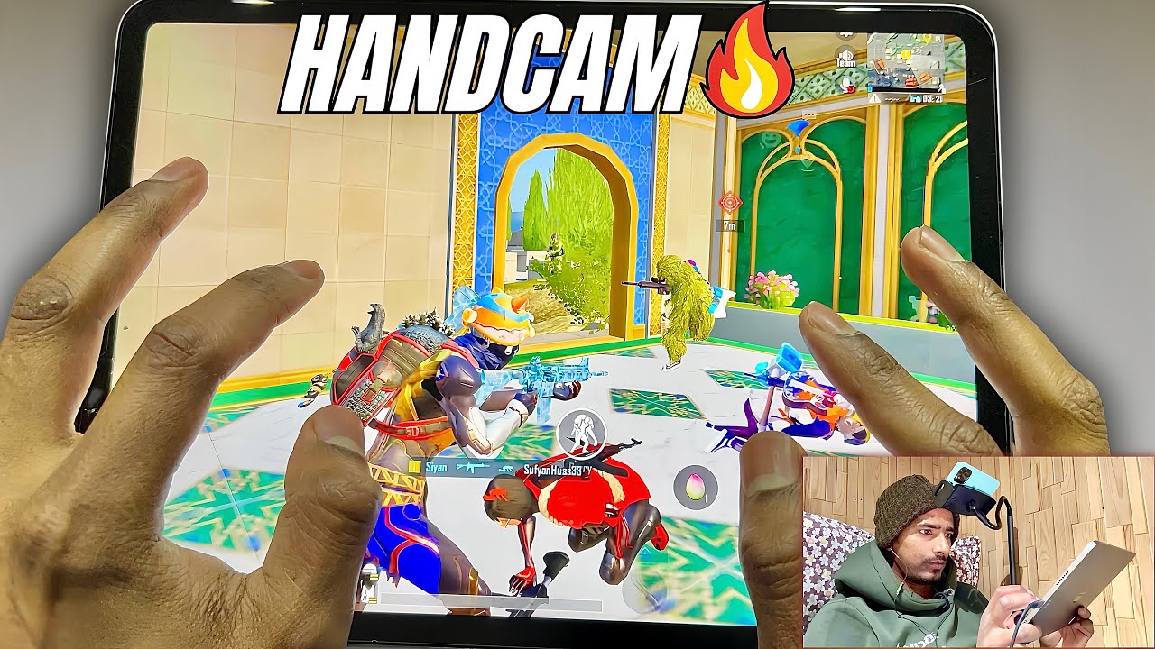 Unbelievable Handcam Skills 😱🔥 Solo Clutch iPad Pro PUBG Mobile / BGMI 